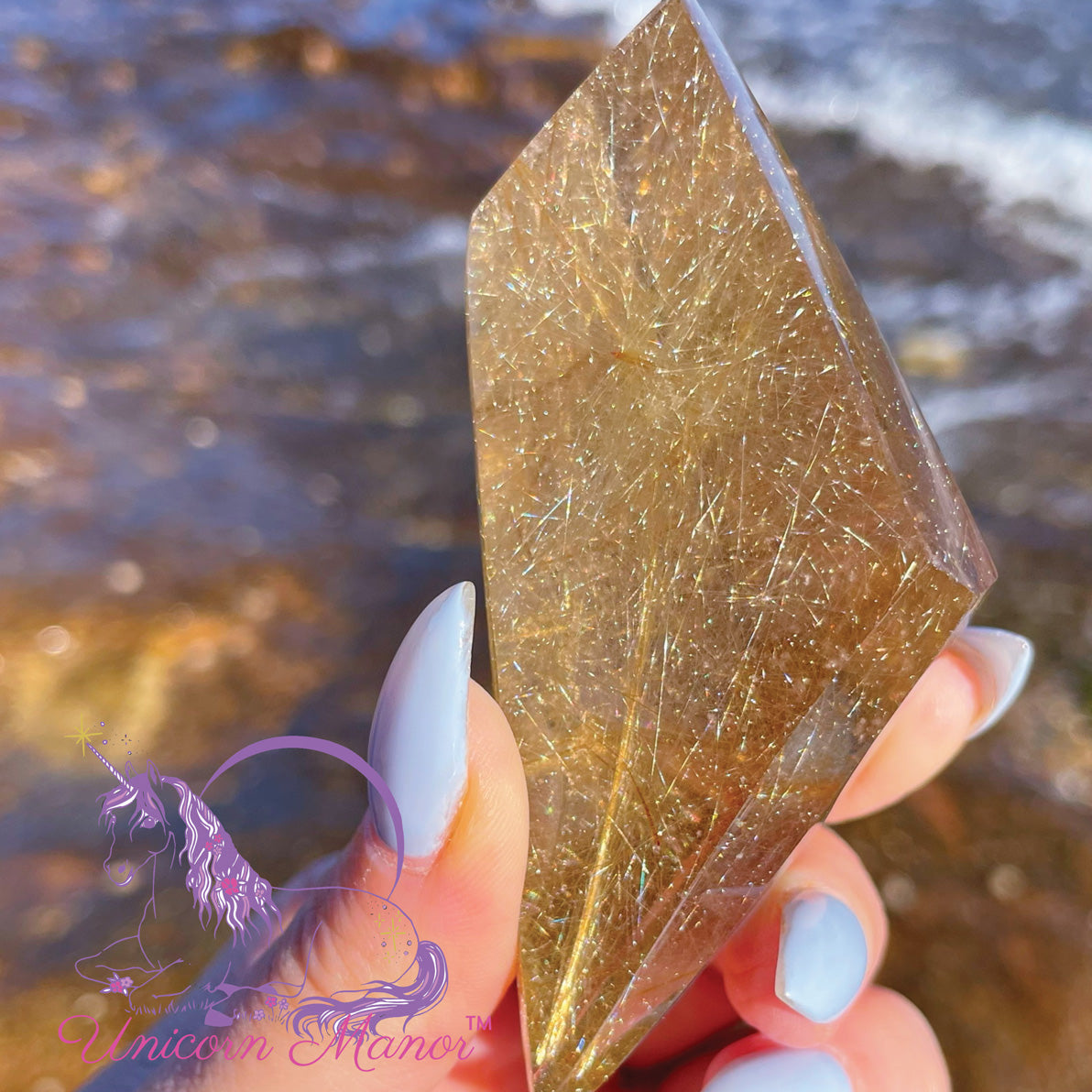 High grade Golden Rutilated Quartz Specimen #1