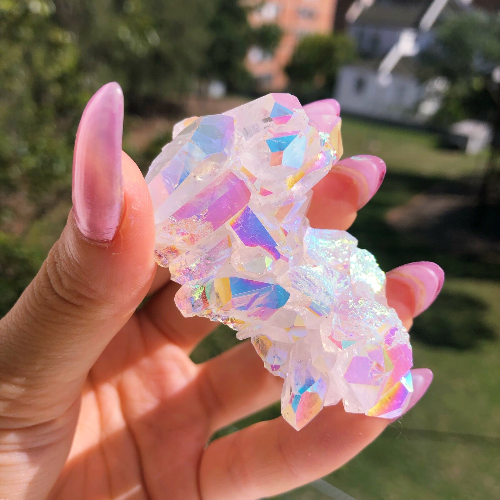 Angel Aura Quartz Cluster #2