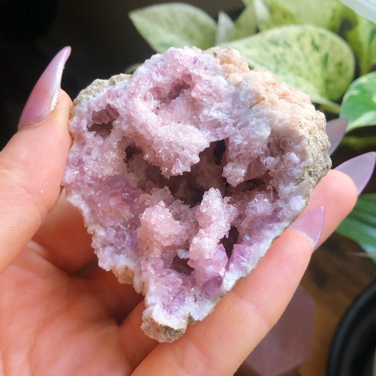 Pink Amethyst Crystal Specimen #5