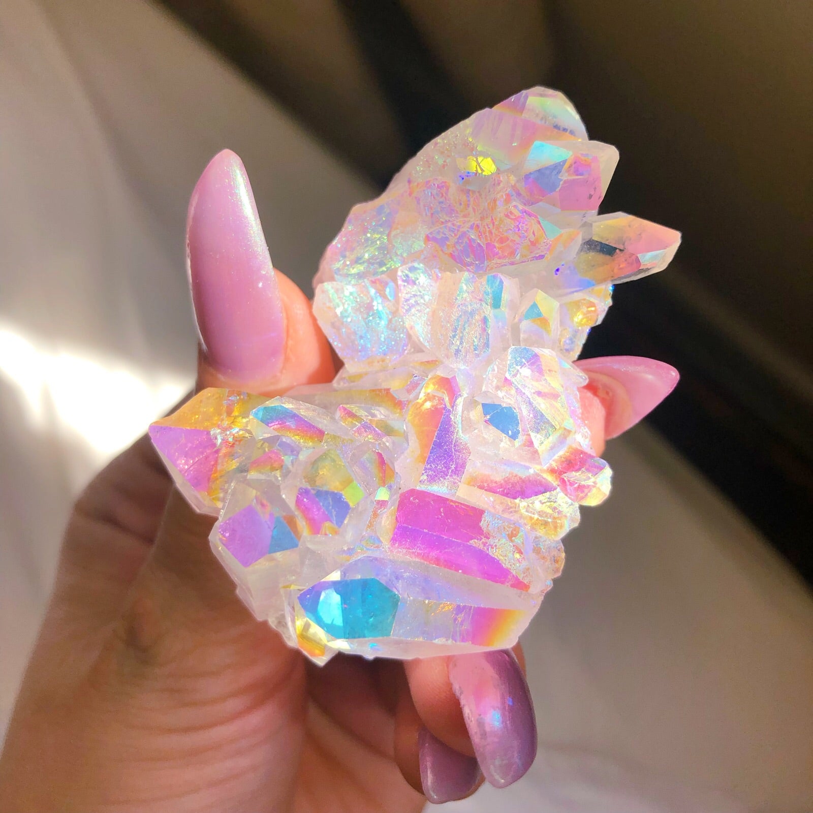 Angel Aura Quartz Cluster #2