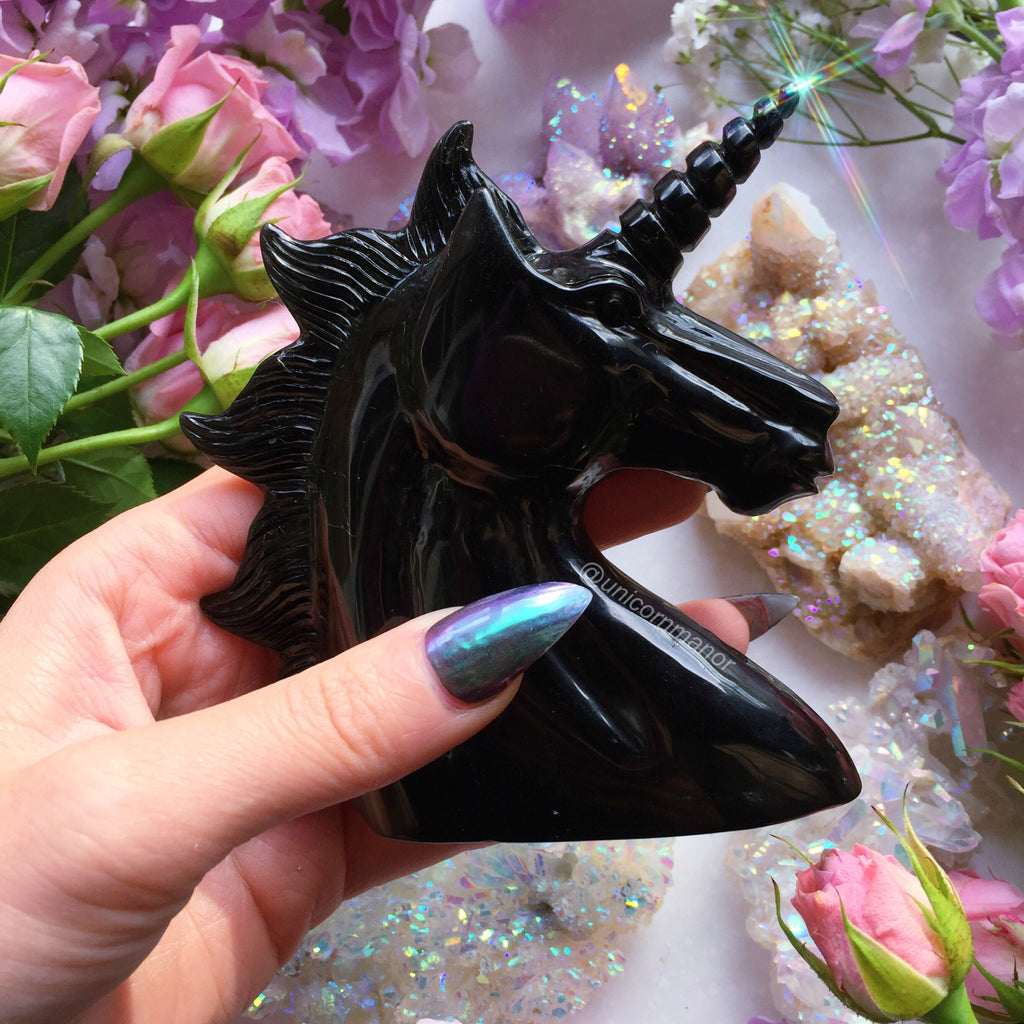 Unicorn Obsidian Crystal