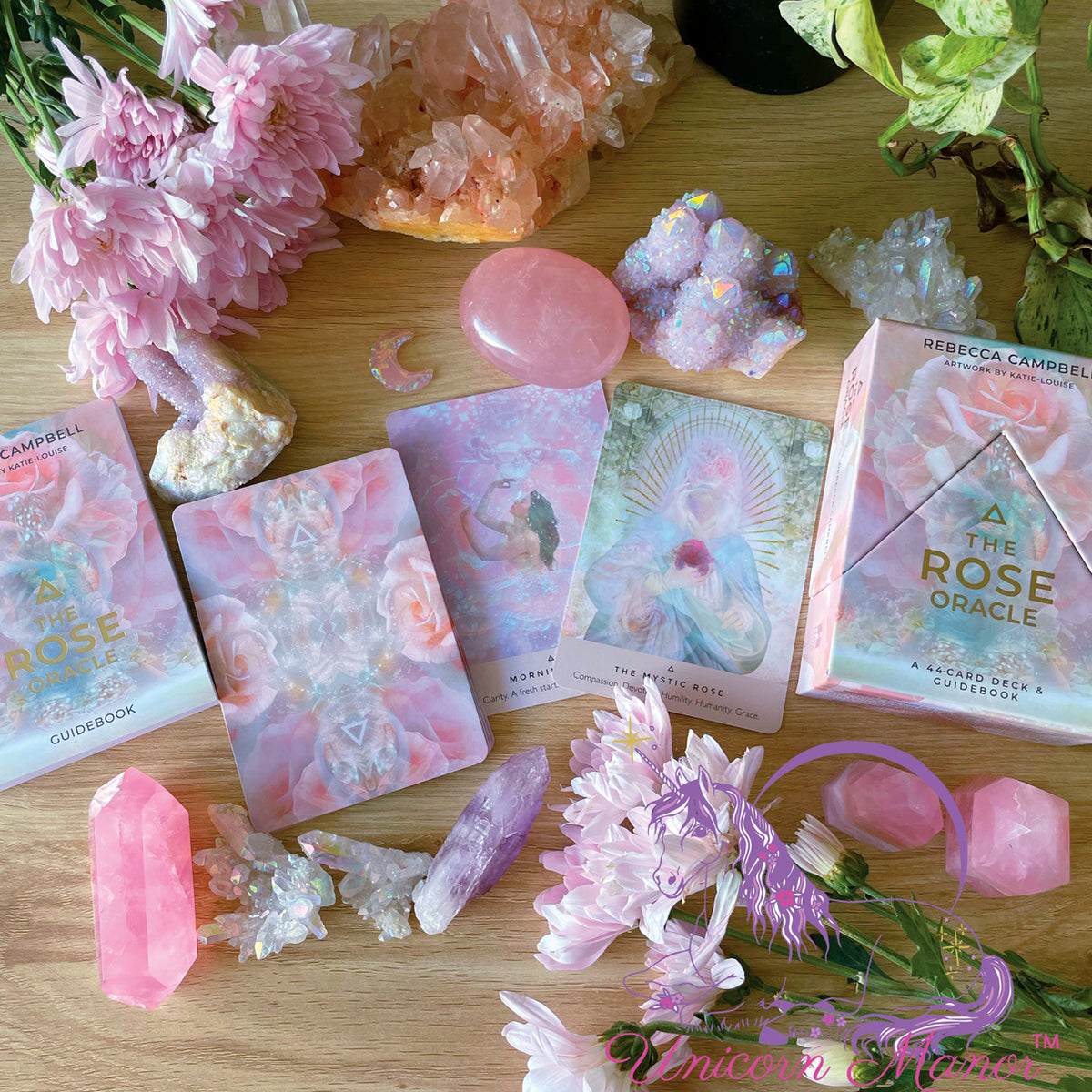 Beauty Oracle The Rose Oracle Cards | unicornmanor